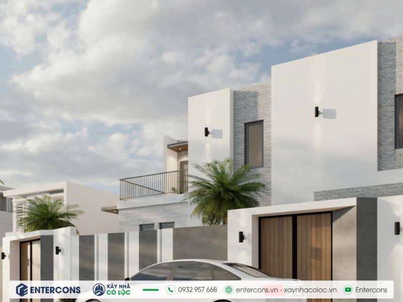 Điểm đặc biệt khi xây nhà tại trung tâm thành phố là gì?